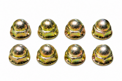 RestoTuner Yellow Zinc B/D/H/K Series Cylinder Head Cover Nuts